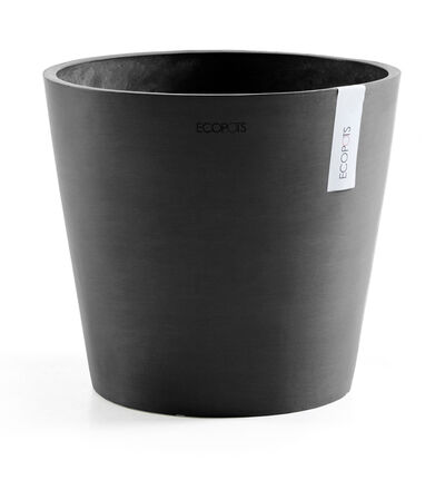 Ecopots Amsterdam sort 40 cm Ecopots Amsterdam sort 40 cm